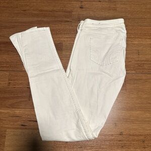 Hollister Women's Cream Skinny Jeans